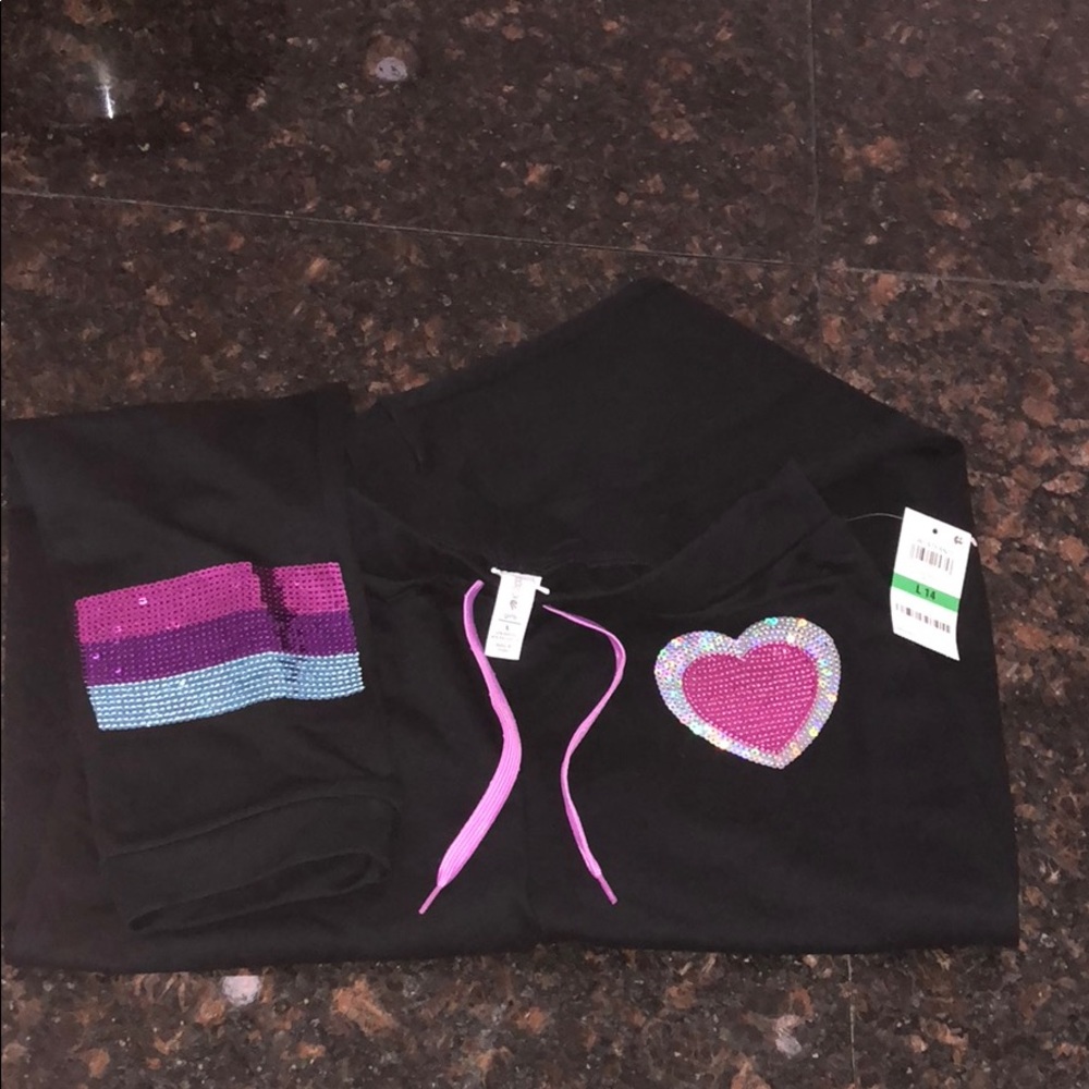 BNWT IDEOLOGY SWEAT PANTS GIRLS L or 14